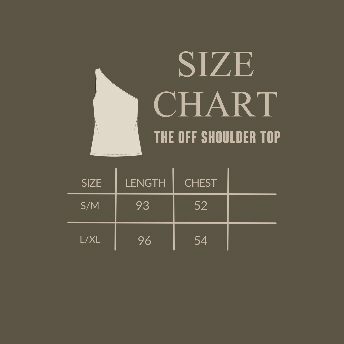 The beige off shoulder top