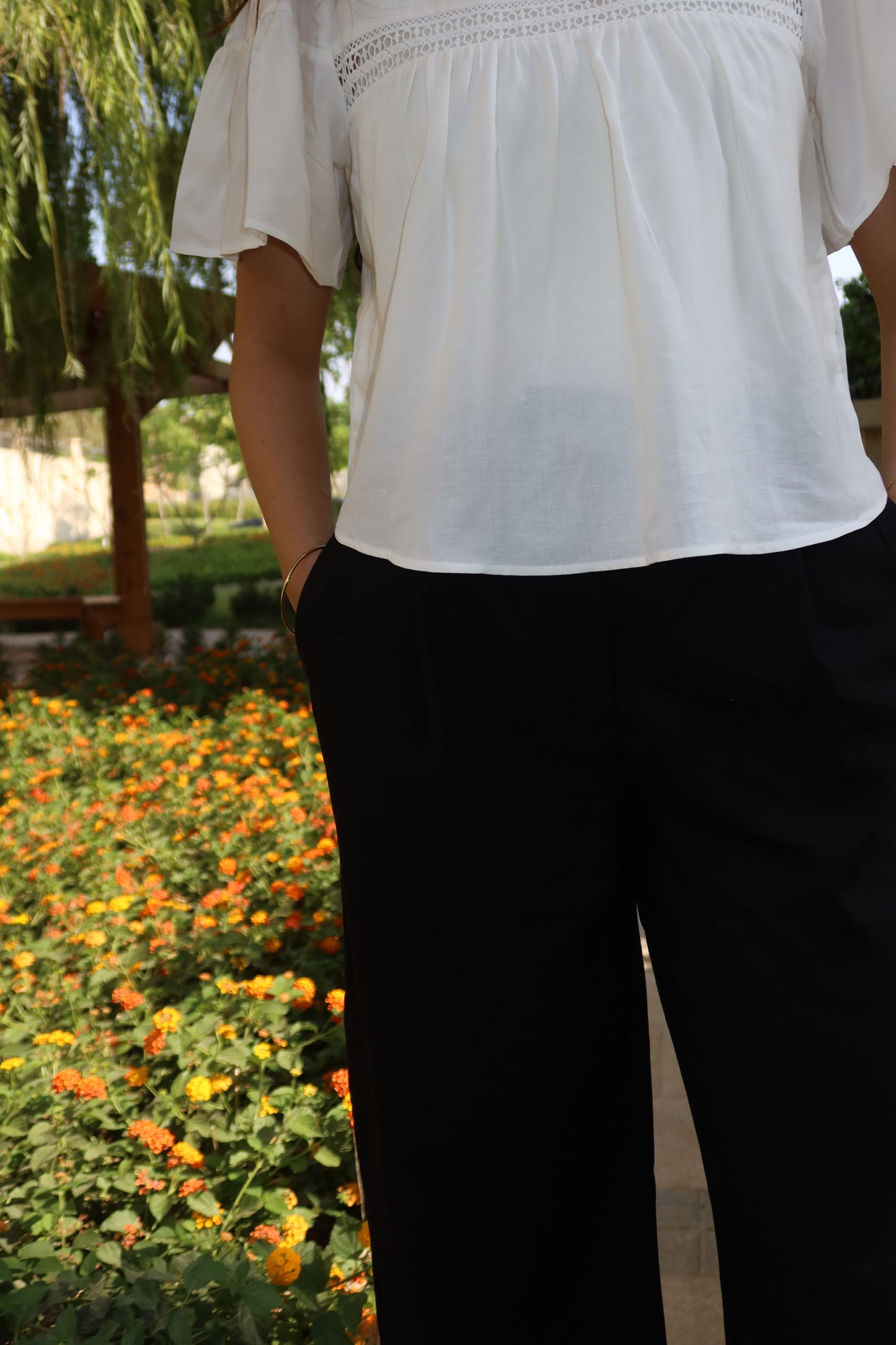 The Black Linen Pants