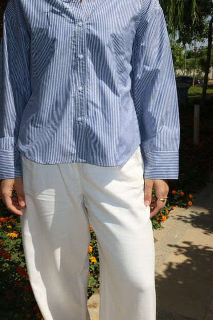 The White Linen Pants