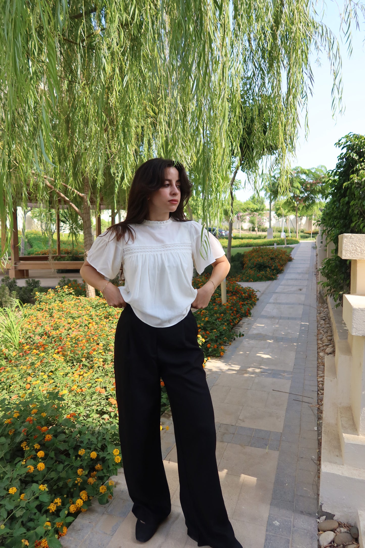The Black Linen Pants