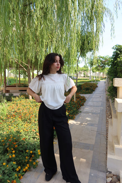 The Black Linen Pants