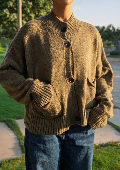 The Olive Cardigan