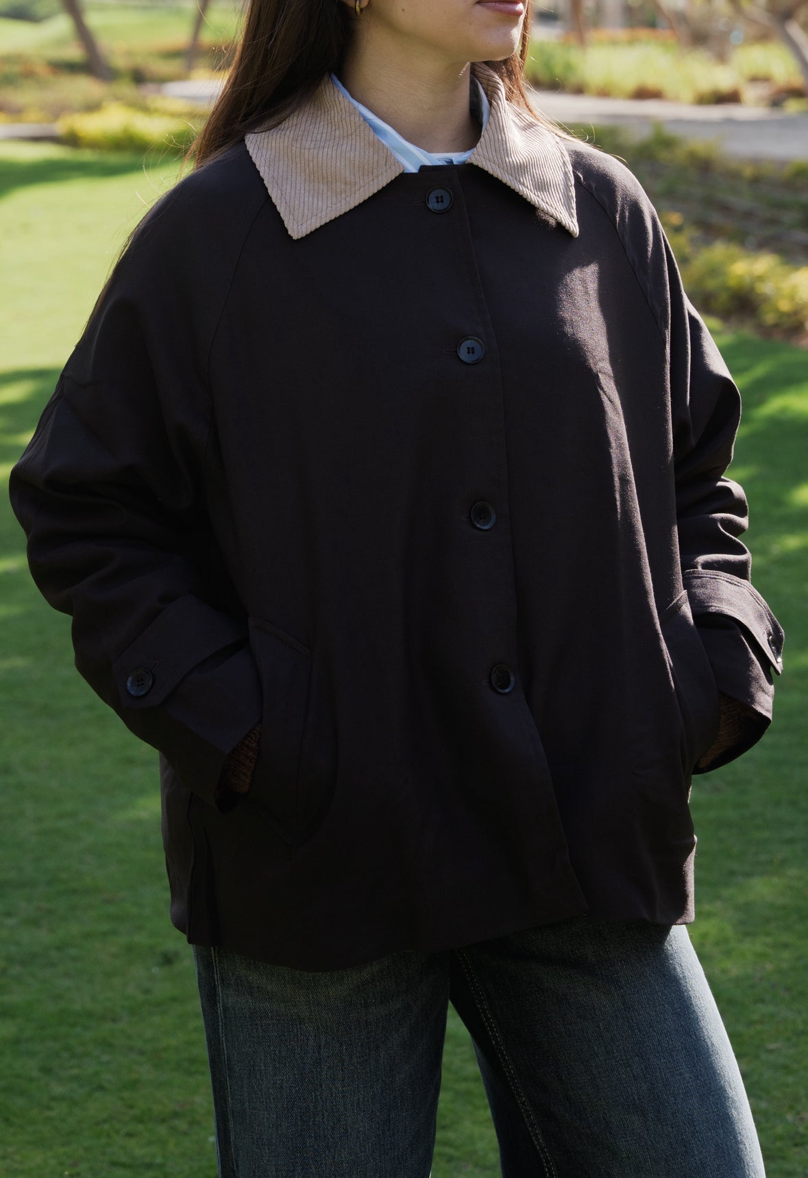 The Brown Trench Coat