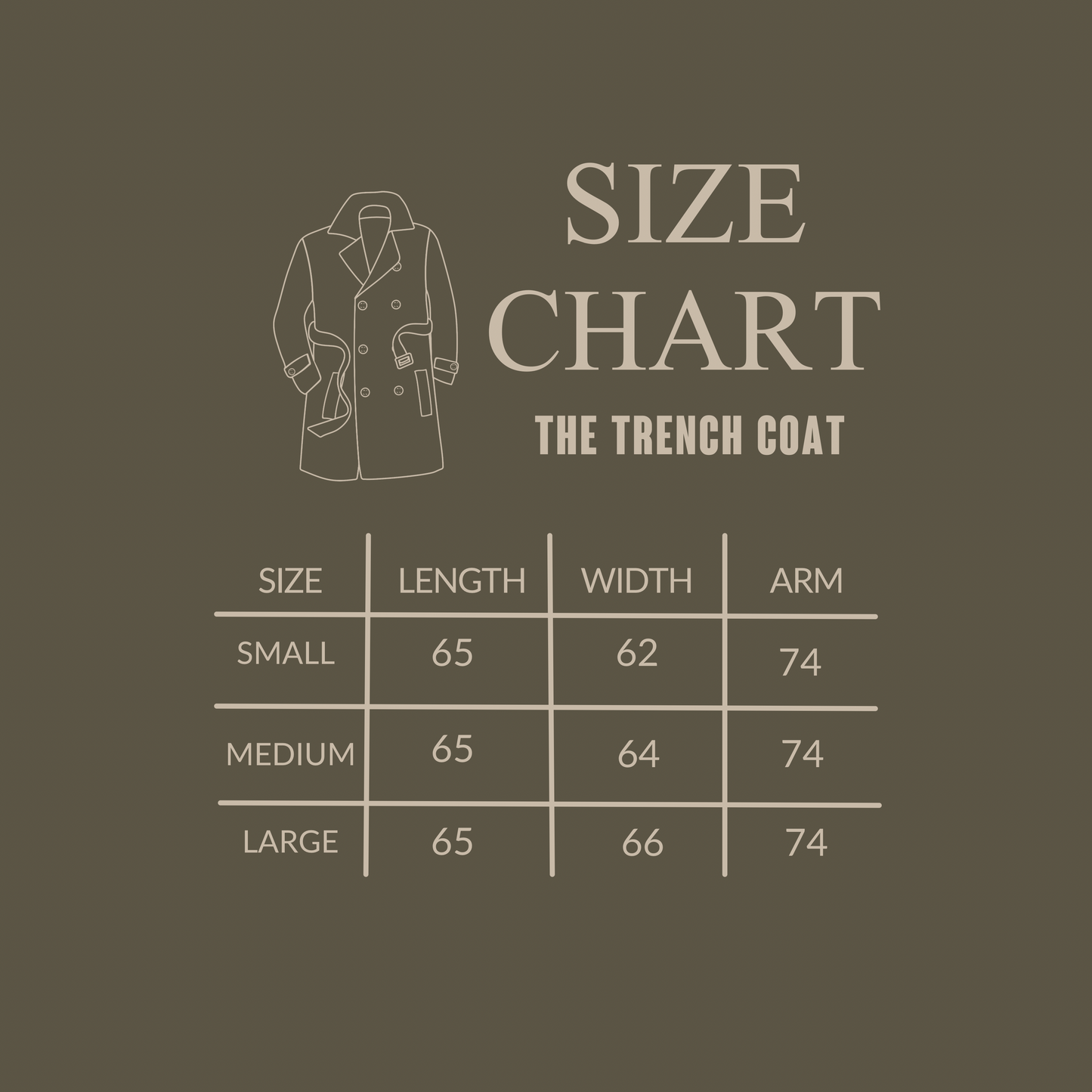 The Brown Trench Coat