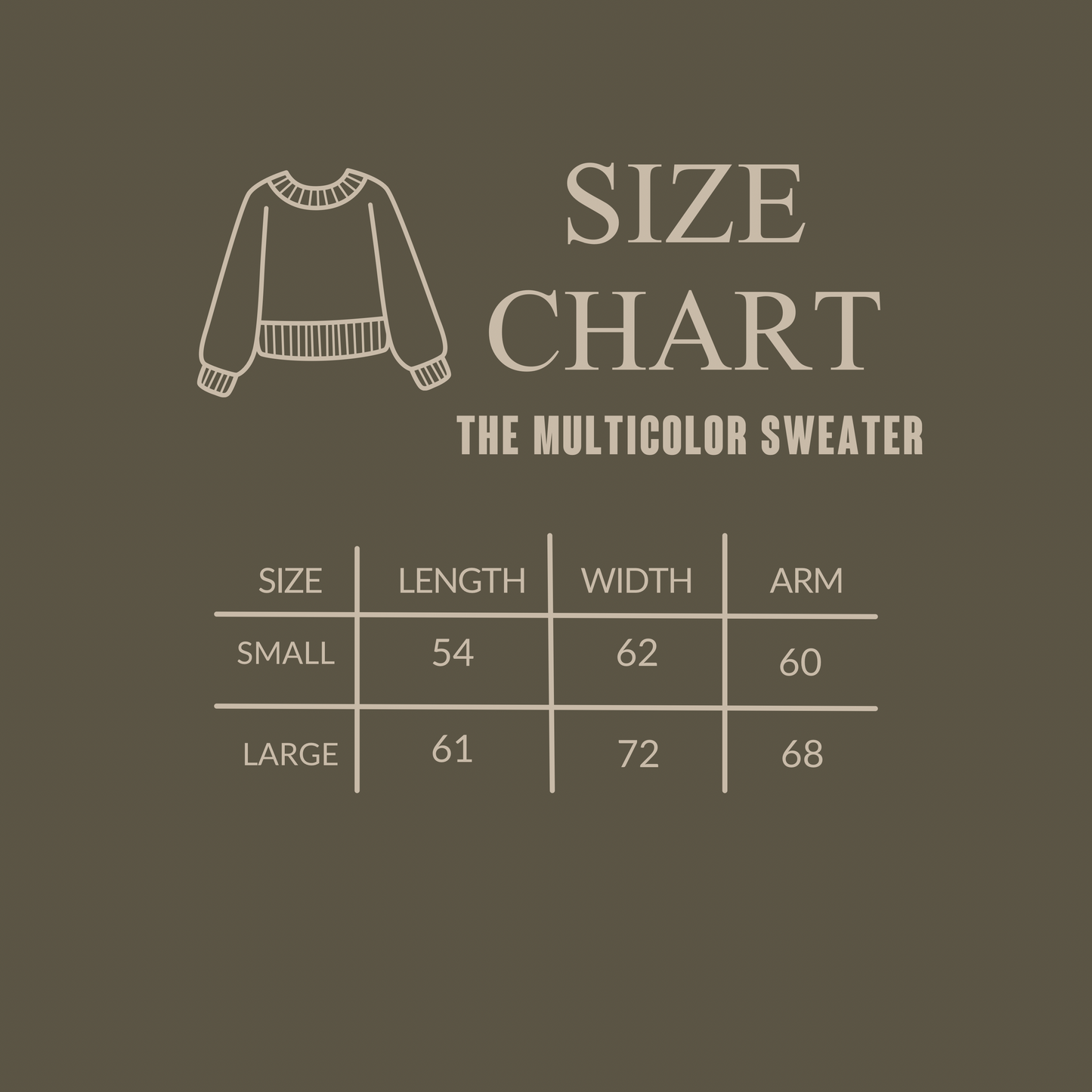 The Multicolor Sweater