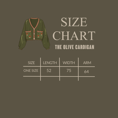 The Olive Cardigan