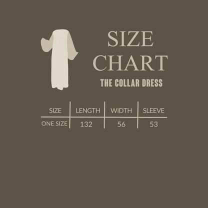 The collar dress
