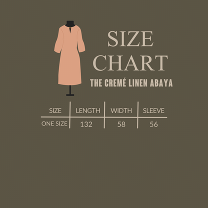 The cremè linen dress